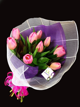 Imagen de Bouquet de tulipanes.