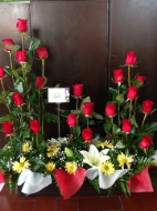 Imagen de PARED DE ROSAS