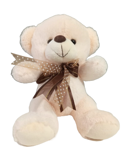 Imagen de OSITO BEIGE MOÑO CAFÉ