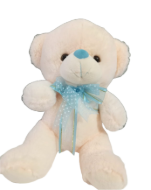 Imagen de OAITO BEIGE MOÑO AZUL CIELO