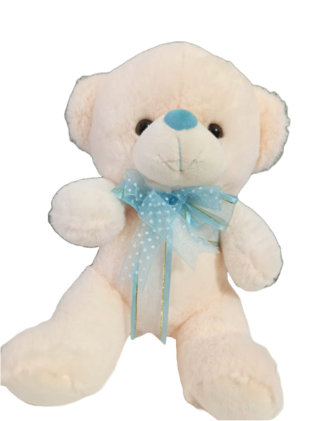 Imagen de OAITO BEIGE MOÑO AZUL CIELO