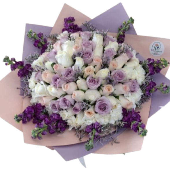 Imagen de Bouquet Mixto 60 rosas